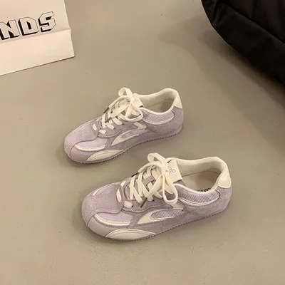 2026 New Summer Women Flat German Trainers, Thin Breathable Mesh Casual Skate Sneakers, Popular  Shoes
