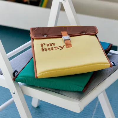 Color Blocked IPad Computer Bag, Contrasting Color Handheld Tablet Liner, Wear-resistant Protective Cover, Storage Bag, Gift