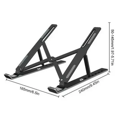 LAPTOP STAND PORTABLE ADJUSTABLE TABLET HOLDER DESK RISER FOR NOTEBOOK BOOK