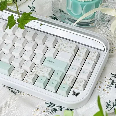 Original Fresh And Floral Magnetic Axis Keycaps