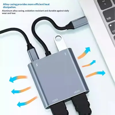 Computer Projector Monitor Screen-mirroring Converter Docking Station