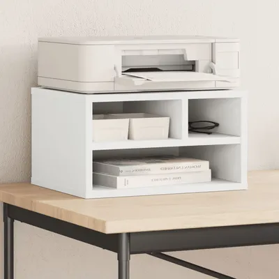   printer stand 40x32x22.5 cm, wood-based material,   printer stand Sonoma oak
