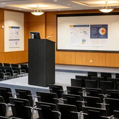 Sleek - 1 X Podium With Easy To Clean