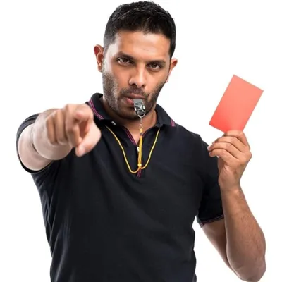 Sports Referee Card Set: Soccer Whistles, Red And Yellow Referee Cards, Stainless Steel Whistle