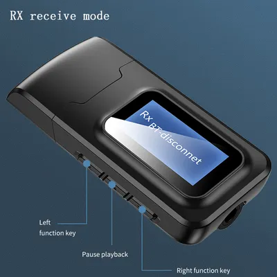 Transmitter with screen display