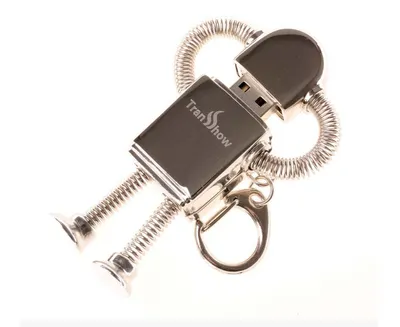 Metal Robot U Disk Spring Robot U Disk Zinc Alloy U Disk