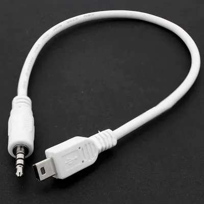 Car USB To 3.5MM Male Audio Adapter Cable