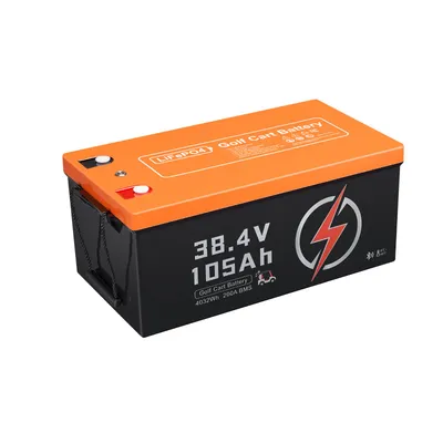 36V 105Ah Golf Cart Lithium Battery 20A Charger LCD Monitor & 4000+ Cycle
