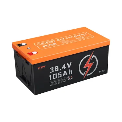 36V 105Ah Golf Cart Lithium Battery With LCD Monitor And 4000+ Cycles