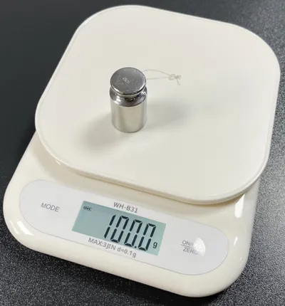 Kitchen electronic scale-Battery model-white-0.1g ~3kg-ABS-1 piece
