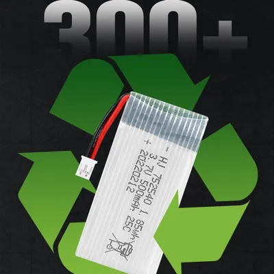 37V 500mAh Model Airplane Battery X5C
