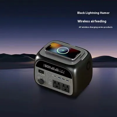 400W Outdoor Energy Storage Power Supply Self-driving Travel Lithium Iron Phosphate Large Capacity Emergency Battery