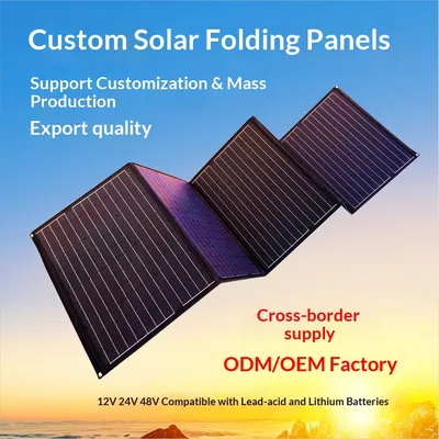 High-efficiency Monocrystalline Solar Panel Charging Photovoltaic System Outdoor Power Pack