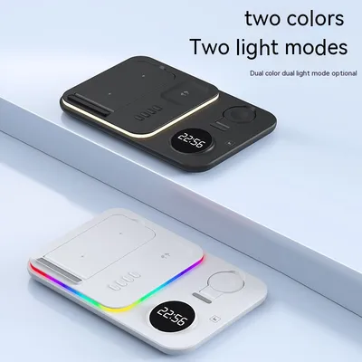 30W Multifunctional Three In One Wireless Magnetic Suction