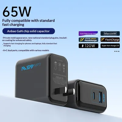 Fully Compatible Fast-charging USB Adapter For Smartphones