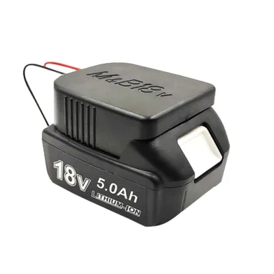 Convert 18V Lithium Battery To DIY Cable Output Adapter