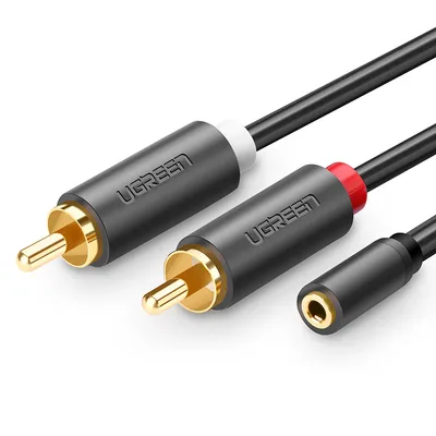 Audio Lotus Cable 3.5 Female To 2 Rca Revolution Wiring