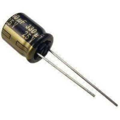 25V1000UF 125x20 FM Black Gold Audio Fever Electrolytic Capacitor