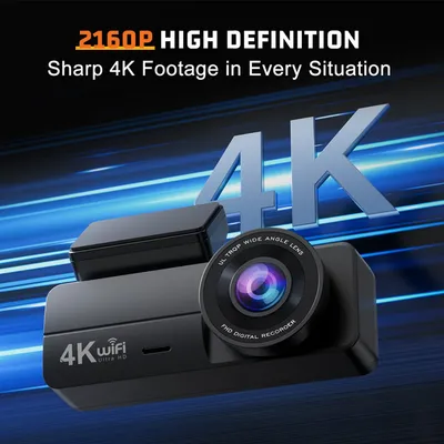 HD WiFi Mobile Phone Interconnection Loop Recording Driving Recorder
