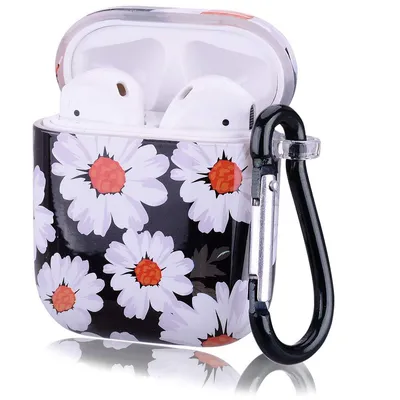 Compatible with Apple, Natural System Sunflower Rose Leaf Wireless Earphone Protective Case