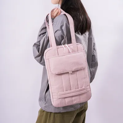 Single-shoulder Waterproof Padded Shockproof Laptop Bag