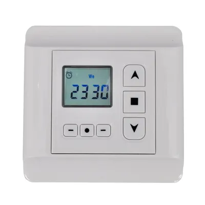  Controller for rotary motor roller shutters with timer