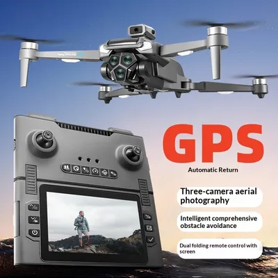 Foldable Large-Screen Drone With GPS Positioning And Return-to-Home Function