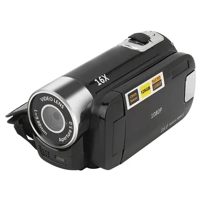 DH‑90 16X Digital Zoom 2.7 Inch Colourful Display Screen High Definition Camera Image Video Shooting Camcorder
