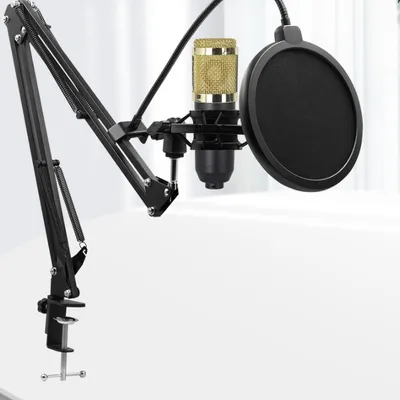 Condenser Microphone V8 Sound Card Mobile Phone