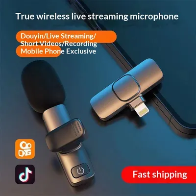 Live-streaming Wireless Lavalier Microphone