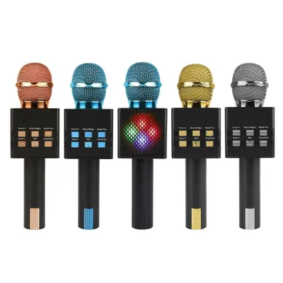 Handheld All-in-one Home Audio System Wireless Bluetooth Condenser Microphone