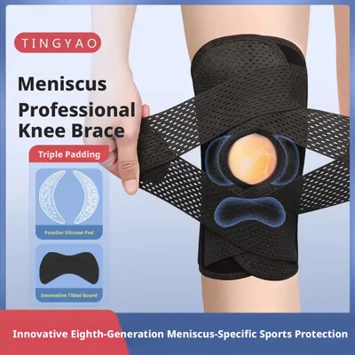 Meniscal kneepad-Black-Size M-1