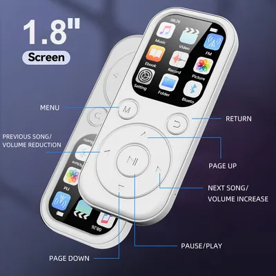 2-inch HD Screen Portable MP3 Music Player