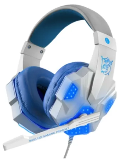 3.5mm Gaming Headset Mic LED Headphones Stereo Bass Surround