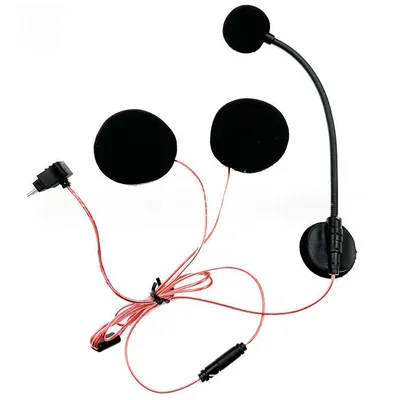 Motorcycle Helmet Intercom Microphone Battery-free