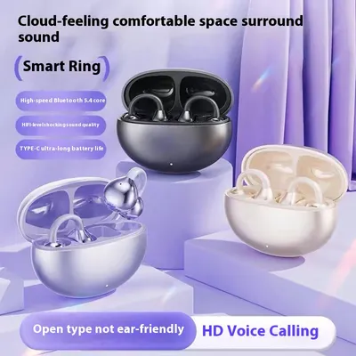 AI Smart Translation M91 Clip-on Wireless Bluetooth Headset