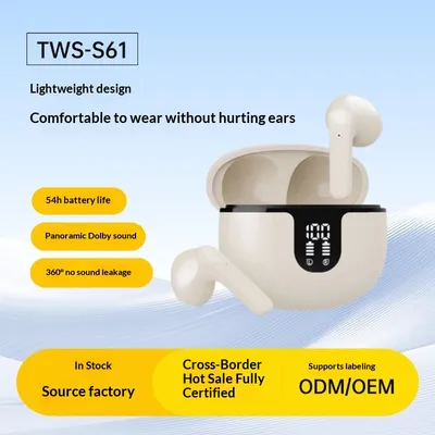 High-definition Digital Display Wireless Sports Headphones