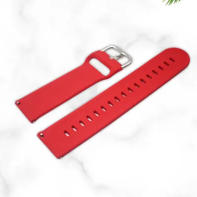 Applicable Solid Color Strap Camouflage Fashion Sports Universal 20mm22mm Silicone