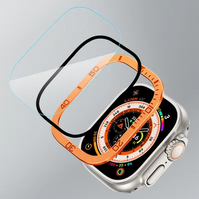 Applicable Watch 49mm Digital Metal Frame