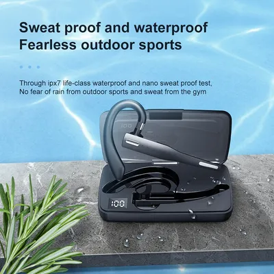 Business Ear-mounted Single-ear Bluetooth Headset Call Noise Reduction