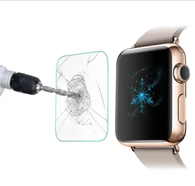 Compatible With Compatible With Watch Toughened Film IWatch Glass Film Ultra-thin Protective Film 38mm