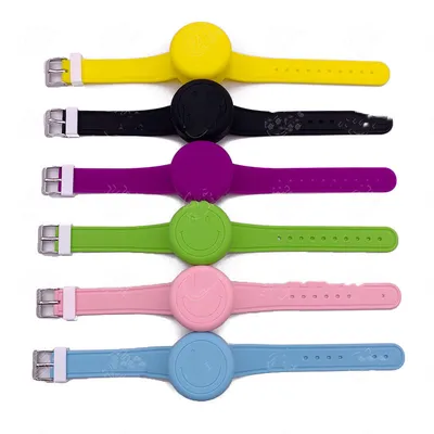 Hand sanitizer silicone wrist strap