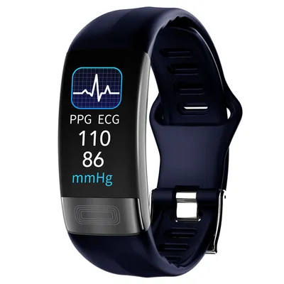 Body Temperature Smart Bracelet ECG Heart Rate Blood Pressure Blood Oxygen Health Test Sleep Exercise Waterproof