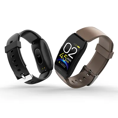 C114 Screen 1.14 Inch Heart Rate Monitoring Bluetooth Smart Watch