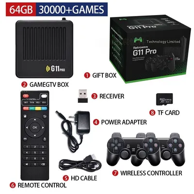 G11 PRO Dual System TV Set-top Box Open Source Game Console