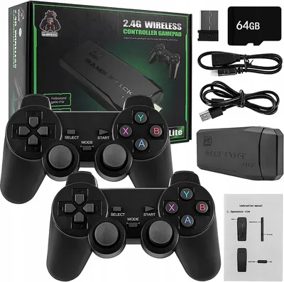 Video Game Console 20000  Retro Games Console Set With 2 Wireless Controller New