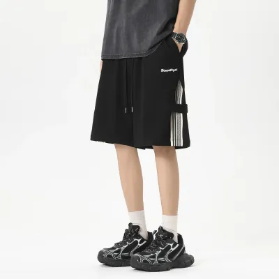  Men's Summer Thin Outdoor Sports Shorts Loose Casual Mid-Length Pants