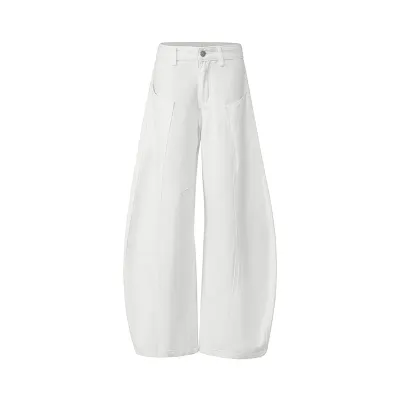  Women's Wide-Leg Jeans Summer New Loose Slimming Drape Pants
