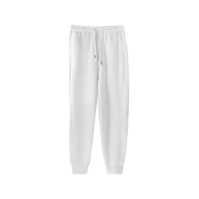 Casual Cotton Sweatpants for Men and Women, Autumn Winter Fashion Loose Fit Track Pants, Slim Leg Long Pants