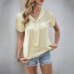 European and American casual fashion simple shirt women